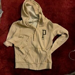 XS pink dog ear hoodie